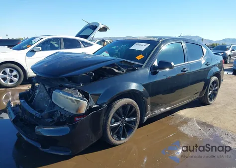 2014 Dodge Avenger Se z USA, uszkodzony, nr VIN 1C3CDZAGXEN108450